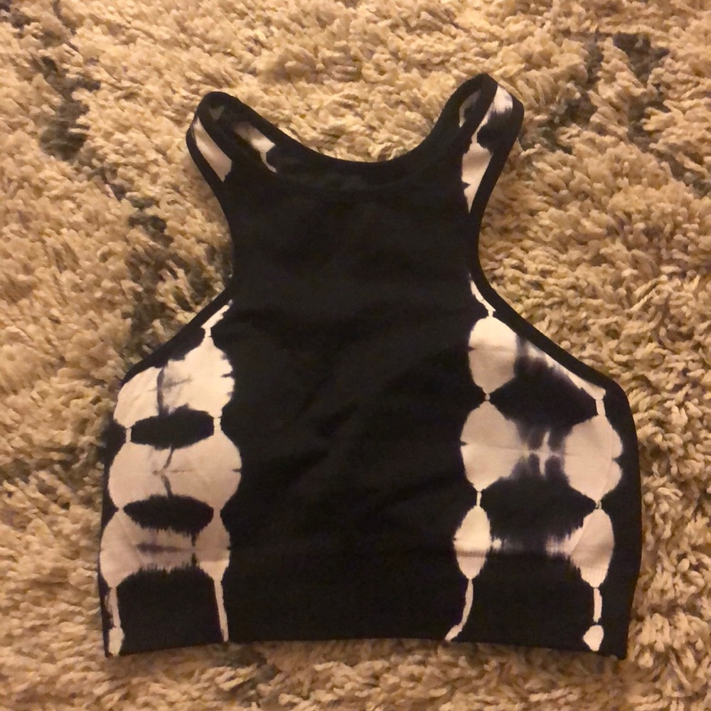 Tie dye sports bra
